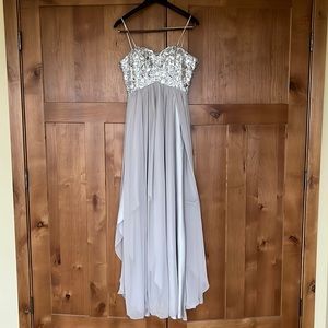 Sleeveless Prom Gown